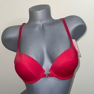 Push Up Racerback Lace Front Close Light Padded T- Shirt Bra. New Arrival